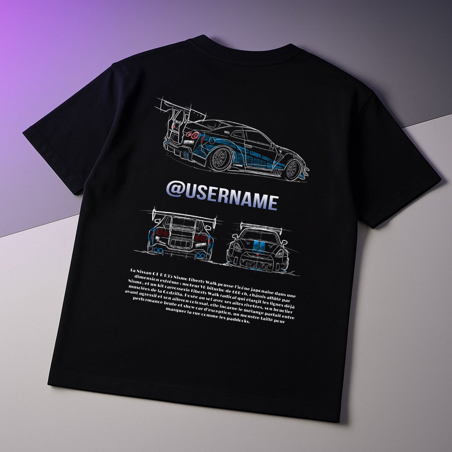 T-shirt Auto Personnalisé