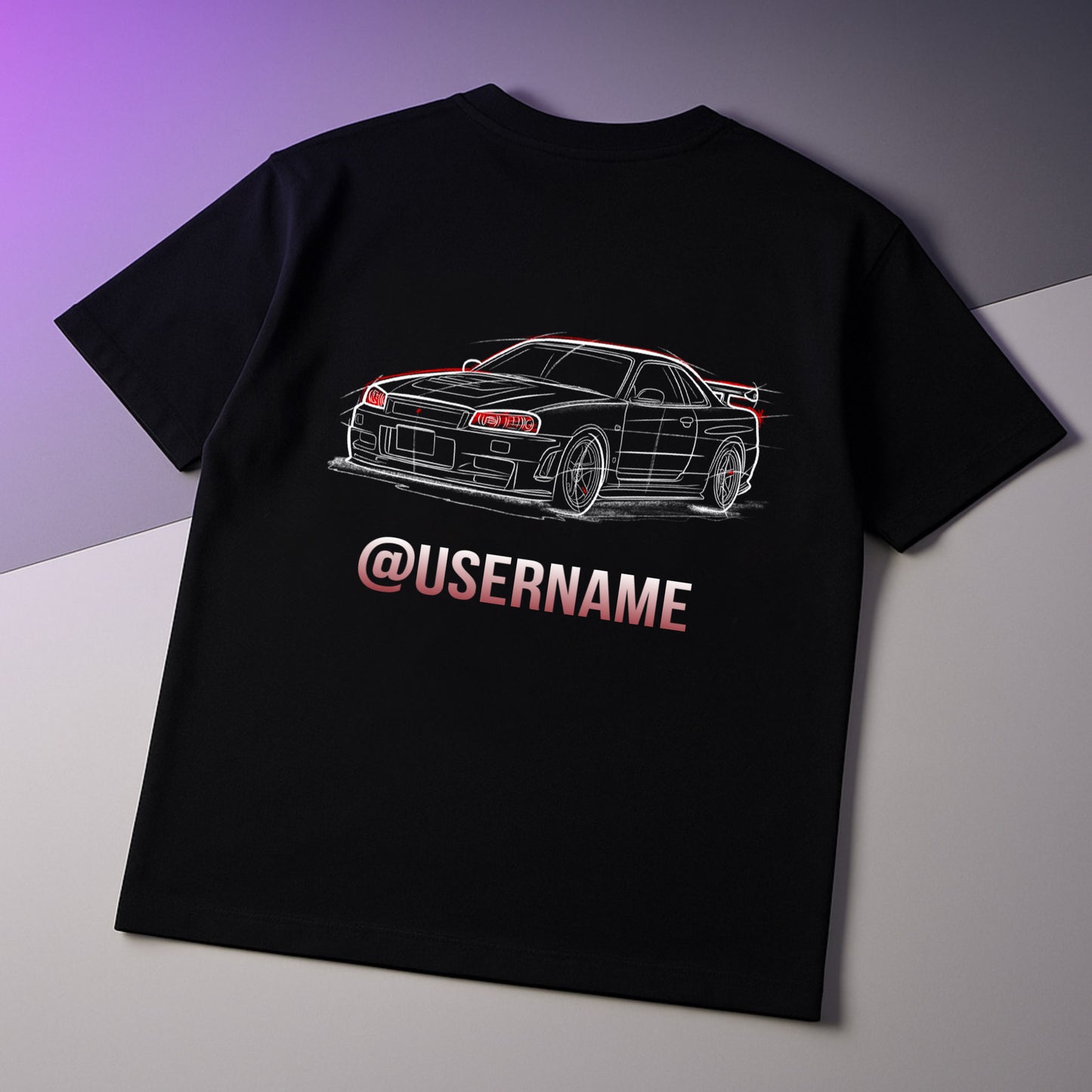T-shirt Auto Personnalisé