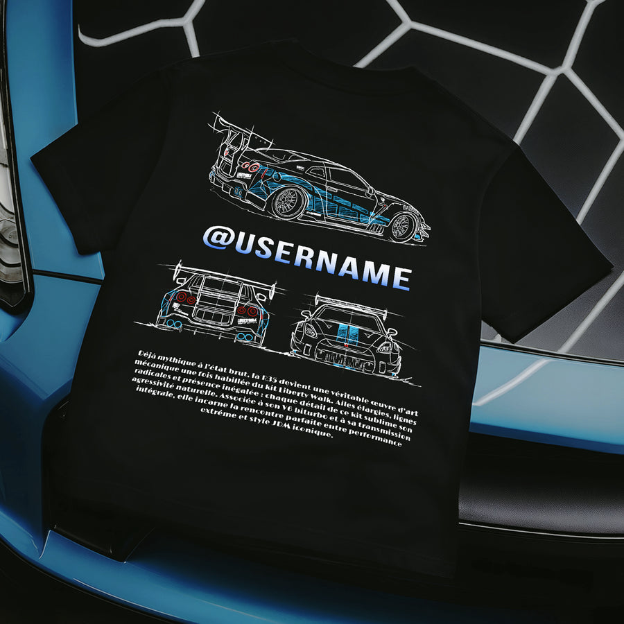 T-shirt Auto Personnalisé