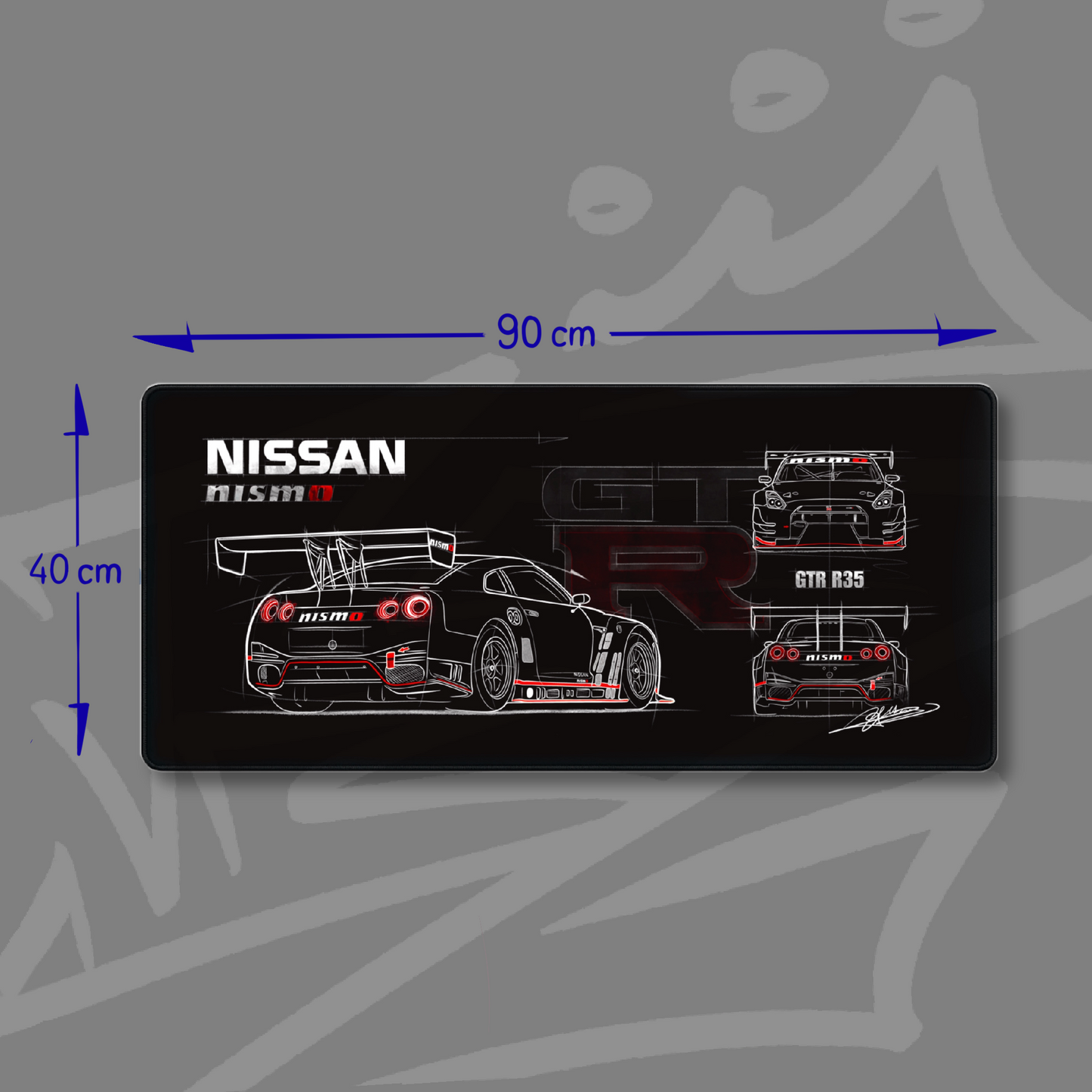 Tapis XXL GTR R35 NISMO